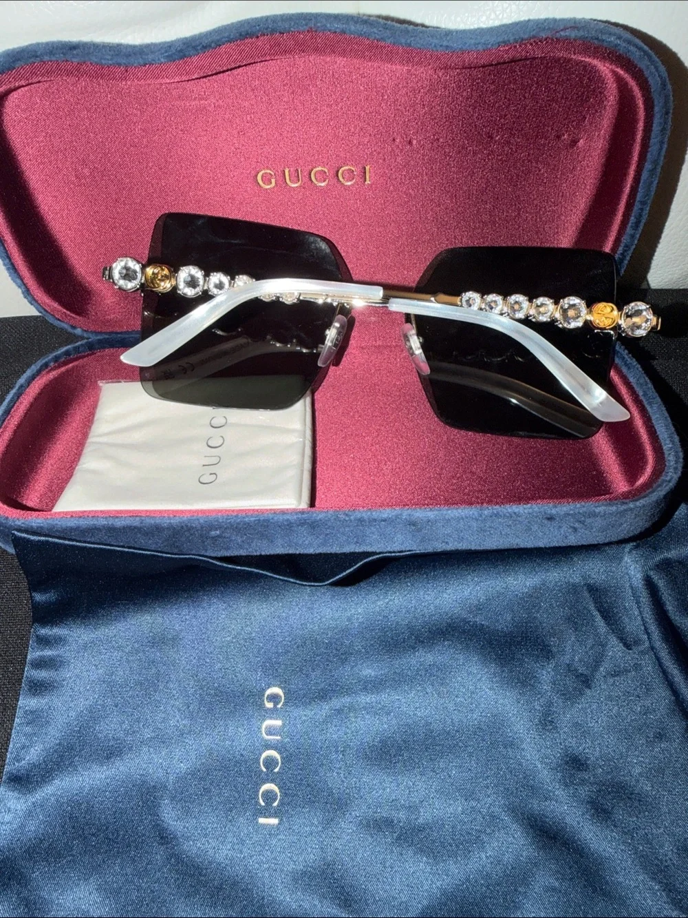 Gucci rimless men’s